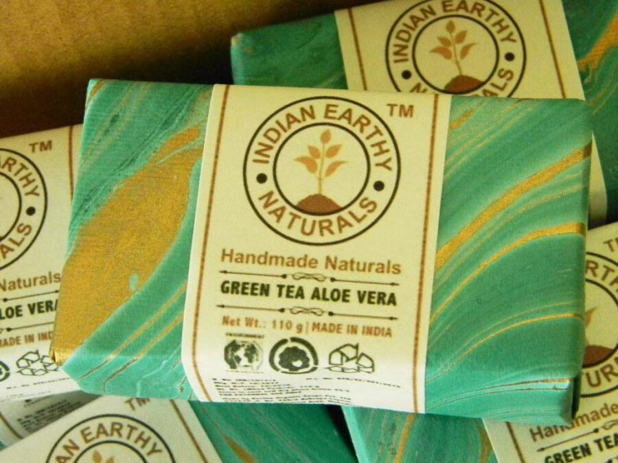 IEN® Green Tea Aloe Vera Soap